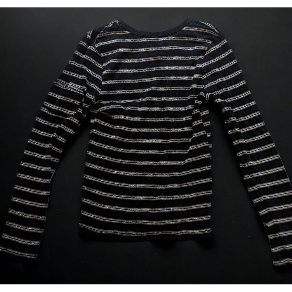In Design Striped Ribbed Top - Picture 5 of 8